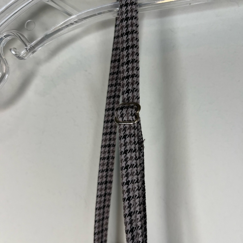 NWT House of Harlow 1960 Retro Brown Plaid Crop Top Size Medium - Picture 5 of 12